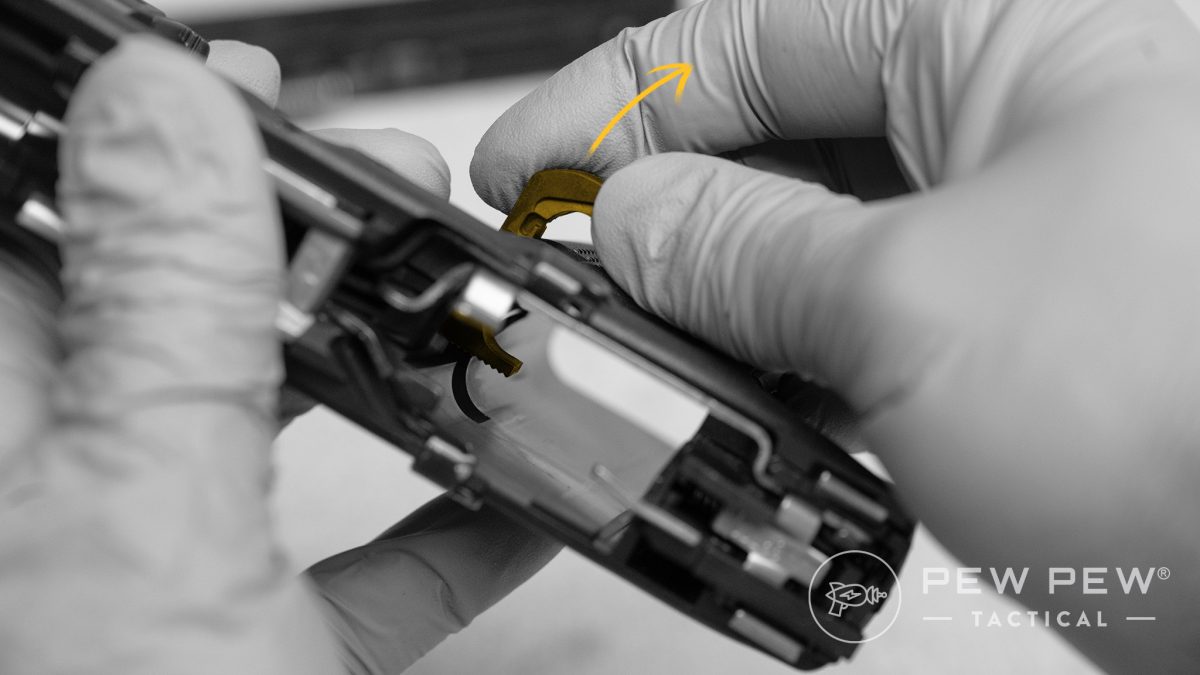 How to install a Glock extended magazine release